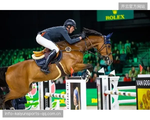 马术障碍赛马突然跳歪被骑手“托回正”：细腻技巧与默契合作的完美展示